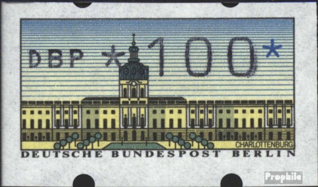 Briefmarken Berlin (West) 1987 Mi ATM1, 1.00 Nominale postfrisch Automatenmarken