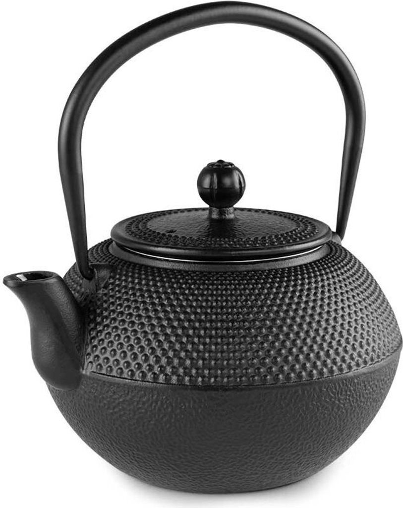 Orbegozo TTH 1200, Einzelne Teekanne, 1200 ml, Schwarz, Eisenguss