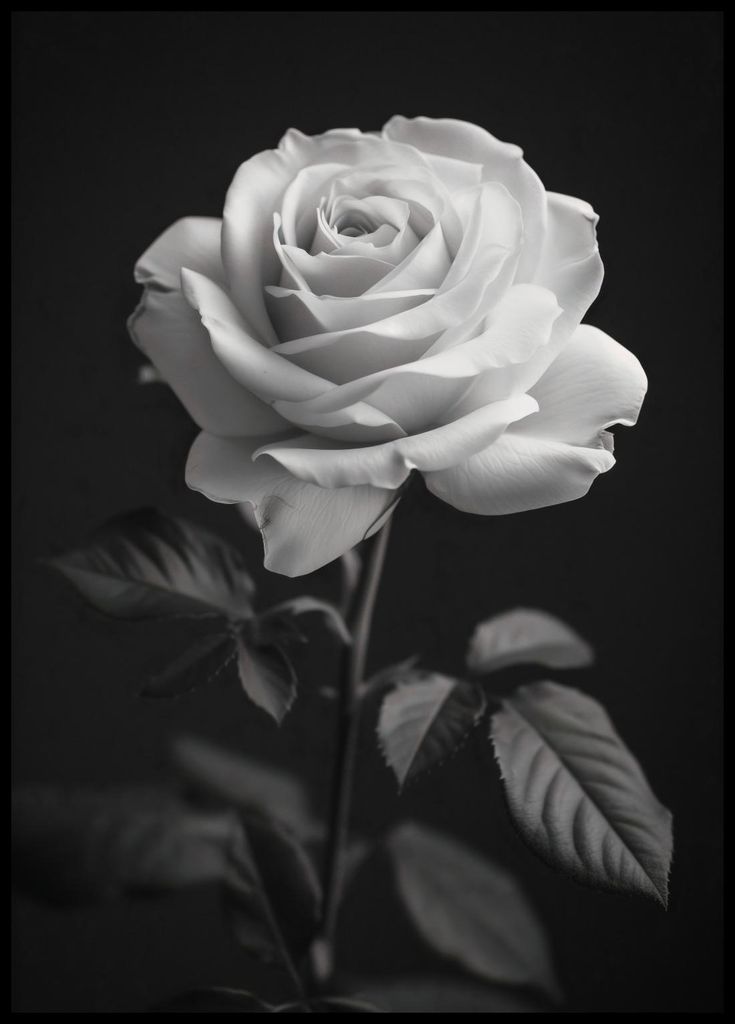 Plakat 64x90cm Rosenblätter