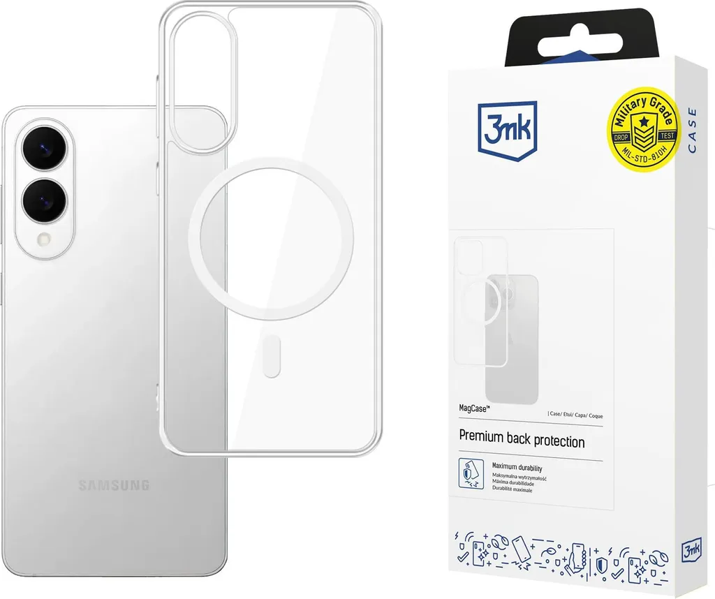 Custodia Samsung Galaxy S25 Edge 3Mk Magcase - Protezione MagSafe