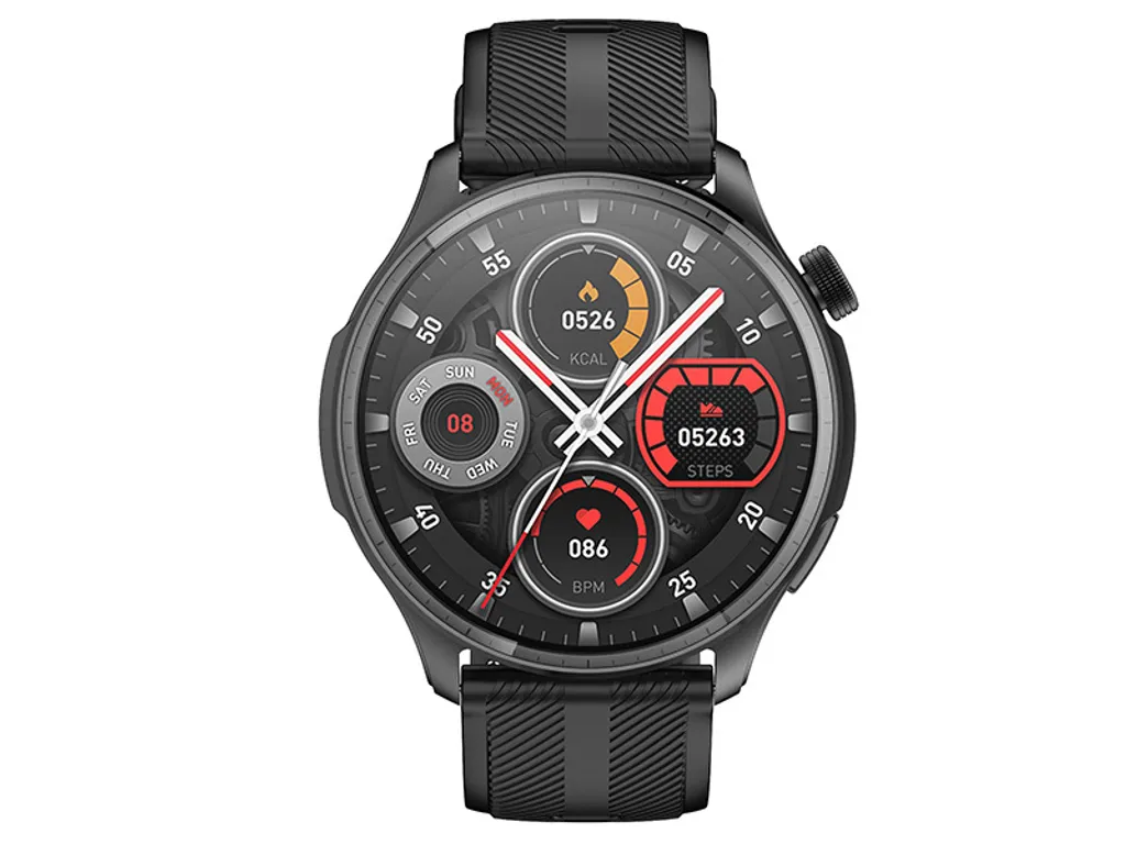 Montre Connectée Amoled SM7 SHADOW Tracer avec Assistant Vocal Noir - 4