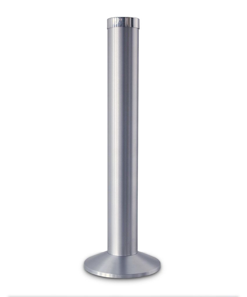 Aschenbecher Säule 81x25cm ALU SZAGATO Germany Aluminium Aschenbecher groß Stand-Aschenbecher außen großer Aschenbecher stehend für draußen
