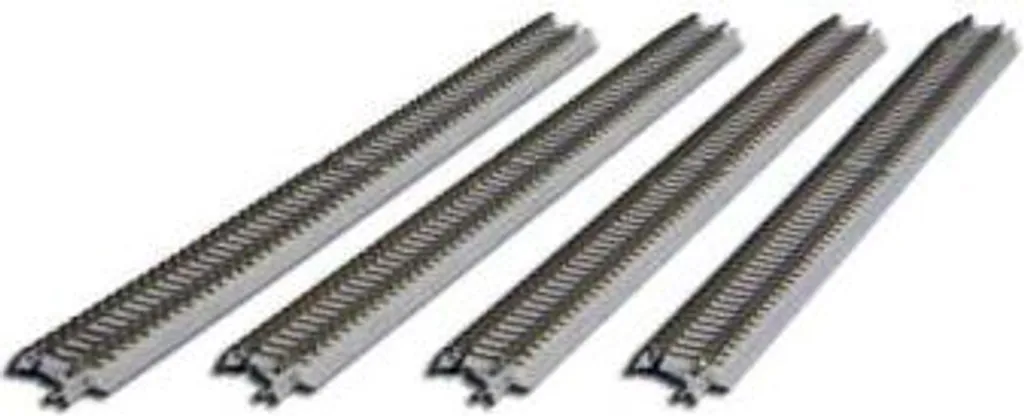 Voie droite de 220 mm Rokuhan avec cache de connexion électrique intégré