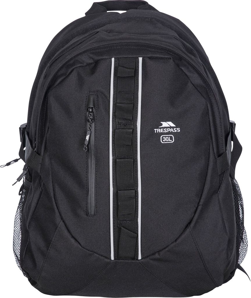 Trespass Deptron Day Rucksack 30 Liter TP373 (Einheitsgröße) (Schwarz)