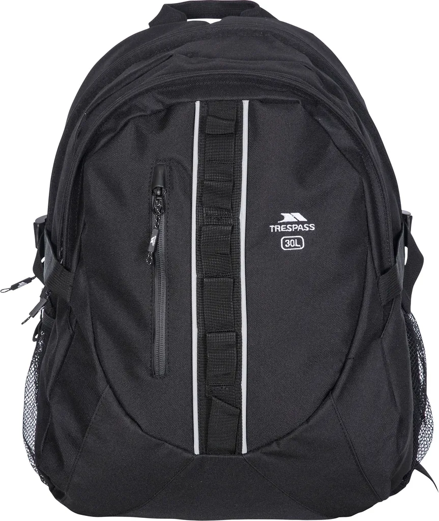Sac à dos 30L Trespass Deptron Noir TP373 : optimisez votre rangement