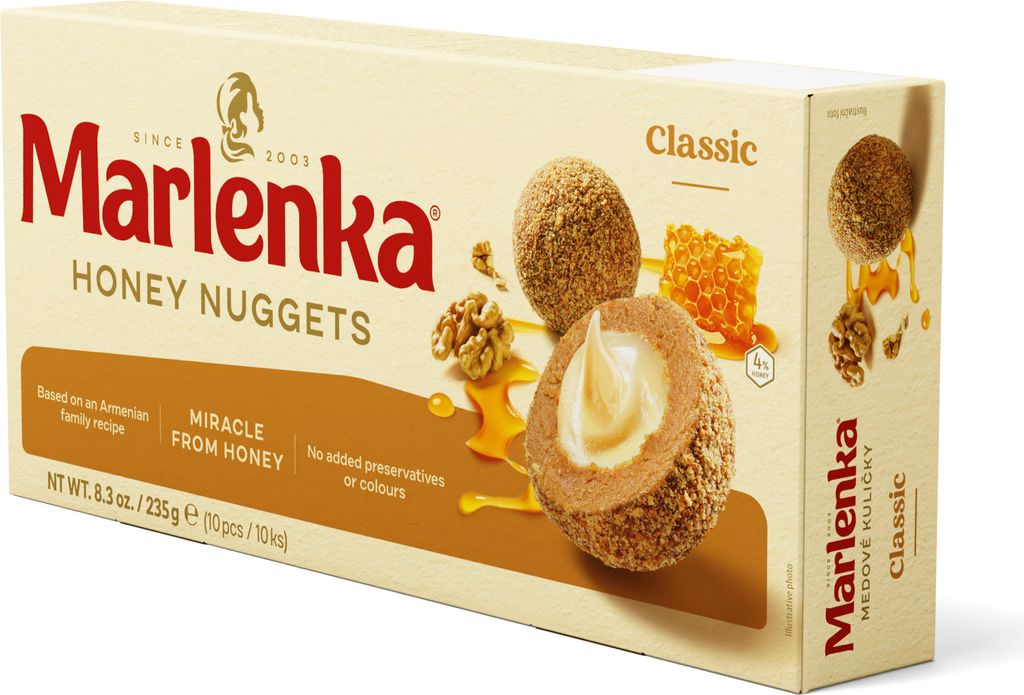 MARLENKA® Honigkugeln (Großpackungen 12 x 235g) Produktbild 1
