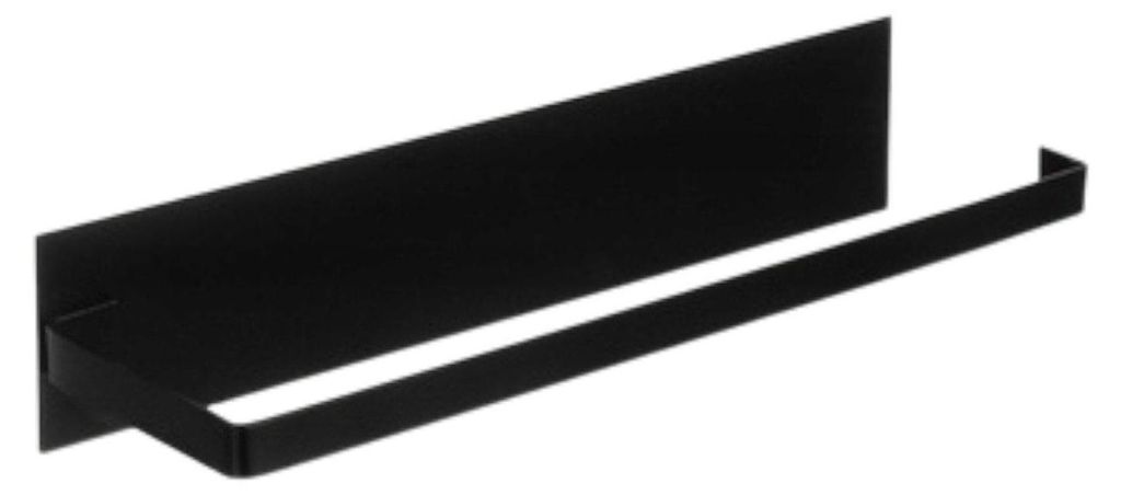 Ruhhy 26798 Porta asciugamani di carta 25 cm, nero Immagine del prodotto 