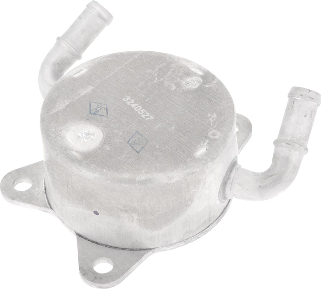 1 Stk. Motoröl-Kühler für Toyota Yaris Getriebeöl-Kühler Trans-Kühler mit O-Ring-Dichtungen Nr. 3349352030 Silberfarbene Aluminiumlegierung