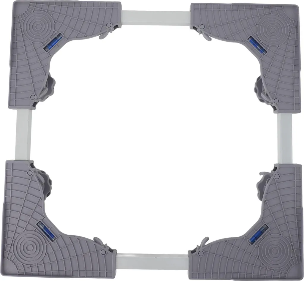 Support Lave-linge à Rouleau Mobile avec Pieds Réglables et Freinage - 3