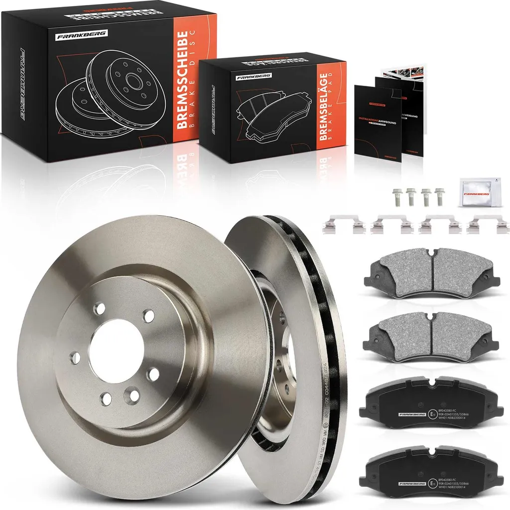 Kit Freinage Avant Disques et Plaquettes pour Range Rover Sport L320 L494