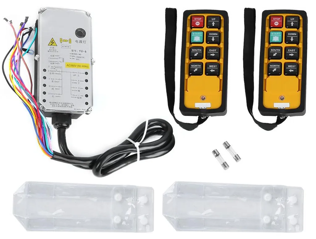 Commande à distance pour grue industrielle AC380V usage intensif