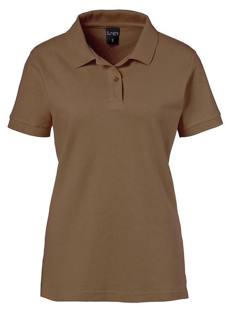 Damen Poloshirt, toffee, Größe 2XL : 2XL : toffee : 65% Produktbild 