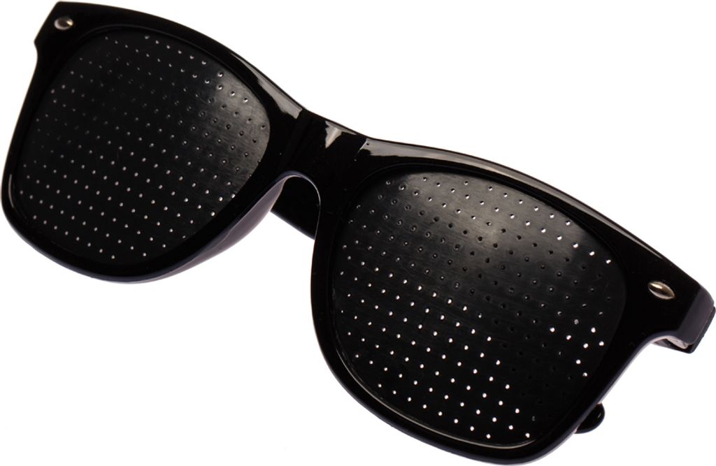Rasterbrille Lochbrille Gitterbrille Augentraining Produktbild 3