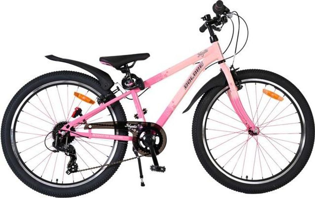 Volare Mystic Kinderfahrrad - 24 Zoll - Rosa - 7 Gänge Produktbild 