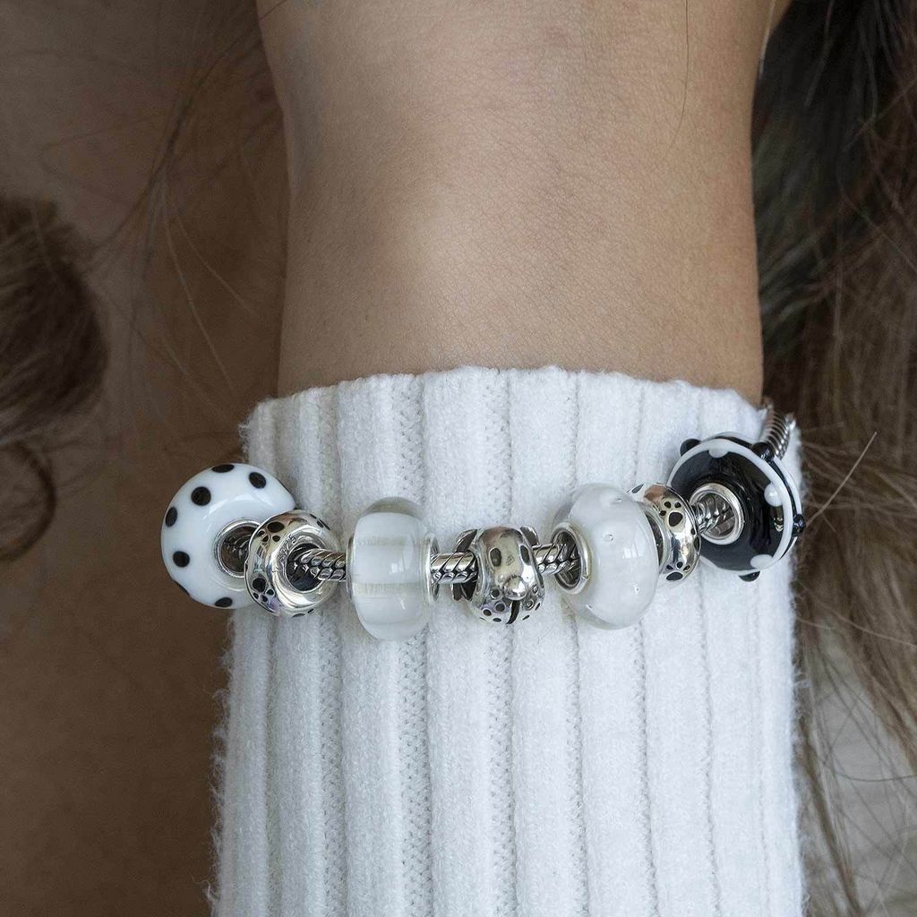 MATERIA by Matthias Wagner Stopper Bead mit Pfoten 925 Produktbild 5