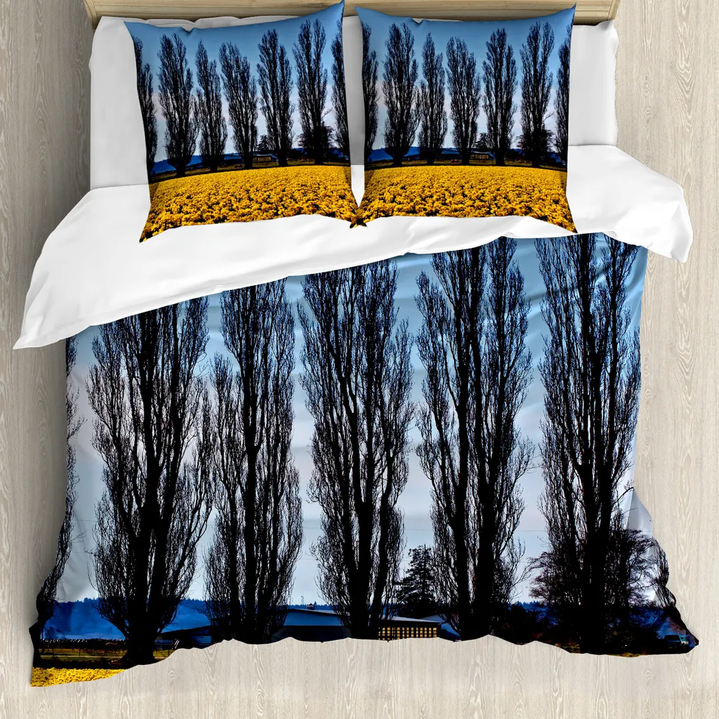 Offerta Copripiumino Matrimoniale ABAKUHAUS 200x200 Antiacaro Blu