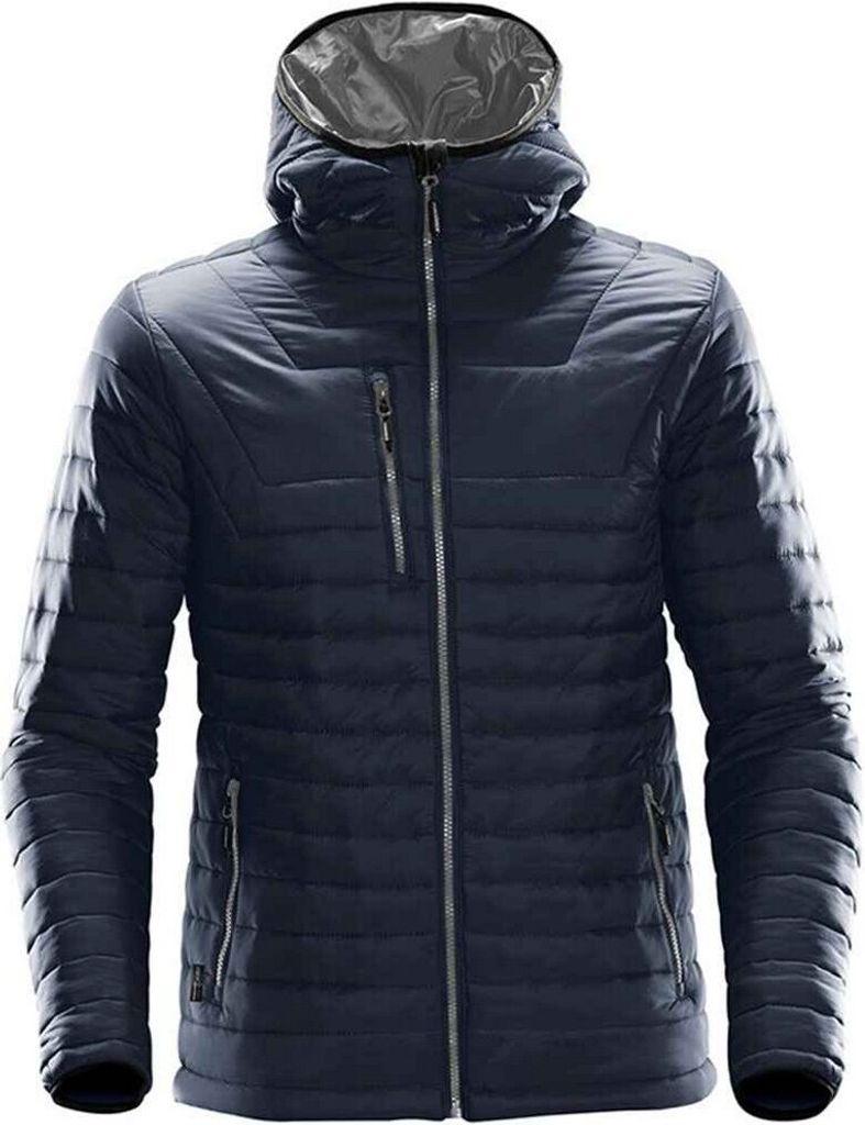 Stormtech - "Gravity" Steppjacke Thermisches Material für Herren PC5059 (S) (Marineblau/Holzkohle)