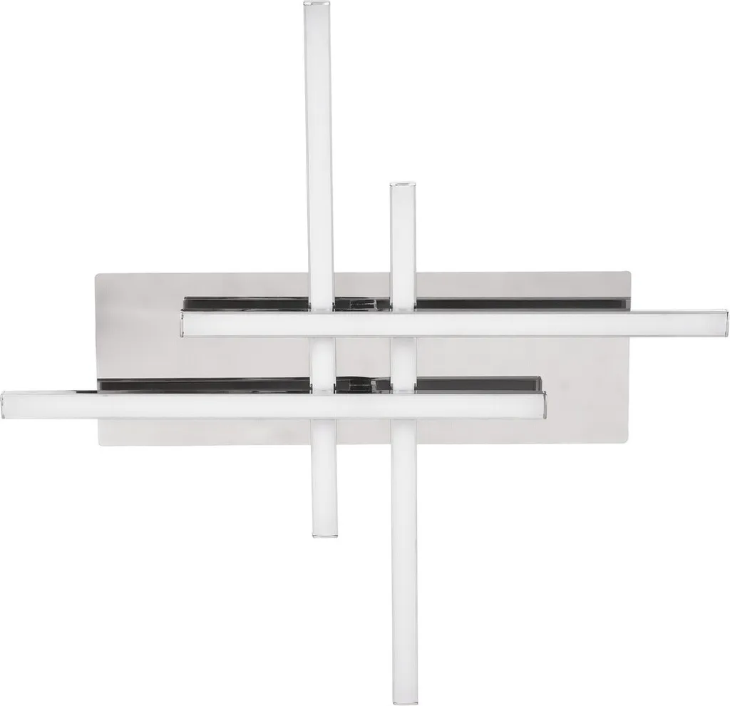 Plafonnier LED chrome 18W Meredith 2478 avec éclairage haute intensité