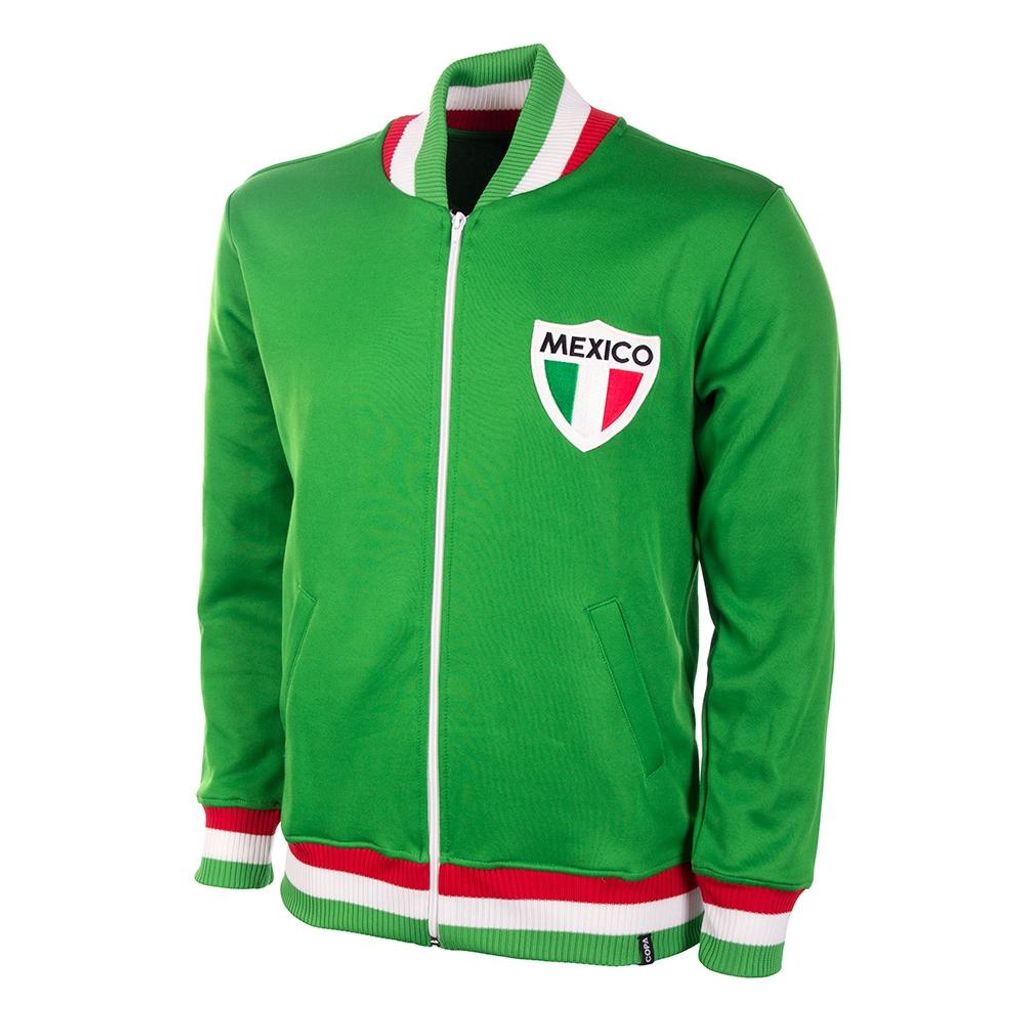 COPA Retrotrainingsjacke Mexiko 1970er grün M