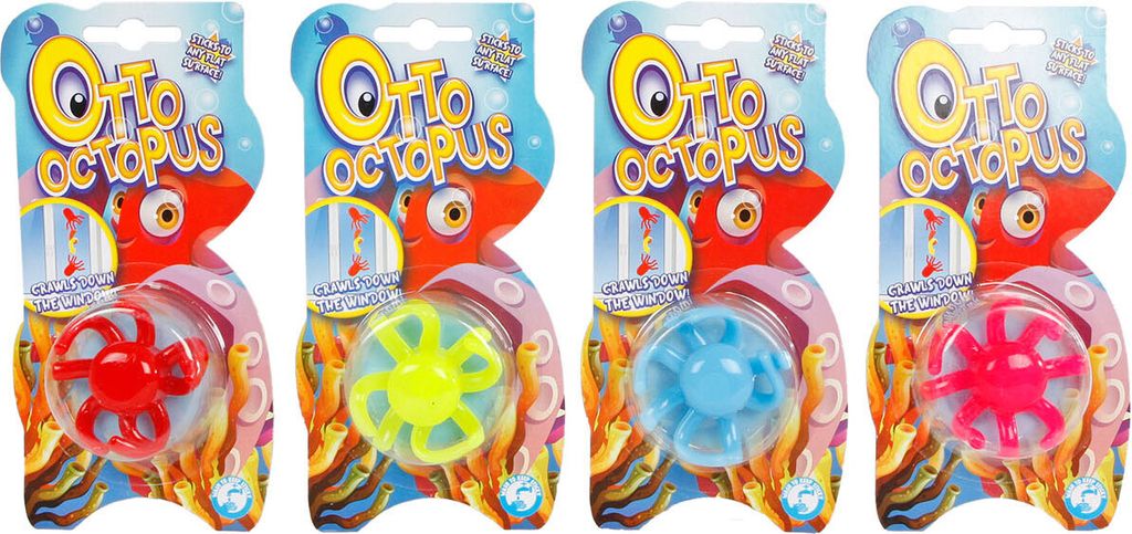 Fensteraufkleber zum Kleben mit dem Oktopus
