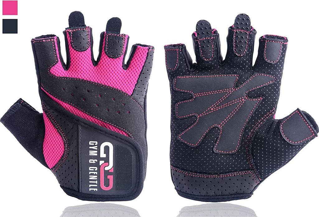 Gym & Gentle - Fitness Handschuhe Damen / Herren, Größe L - Schutz beim Sport, Krafttraining, Fahrrad fahren