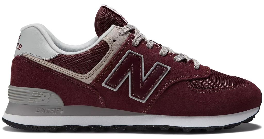 New Balance ML574EVM Herren-Sneaker in Bordeaux – Produktbild 
