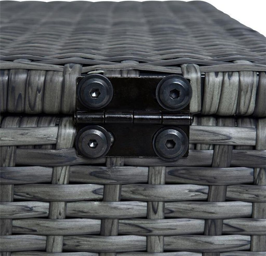 Auflagenbox Poly Rattan Kissenbox Gartenbox Produktbild 7