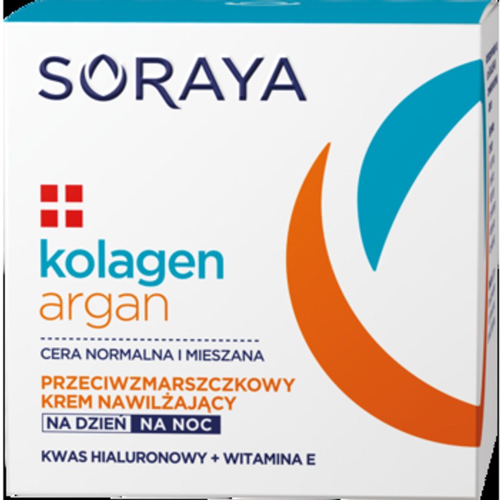 Soraya Kolagen+Argan Crème hydratante anti-rides jour/nuit, Image du produit 