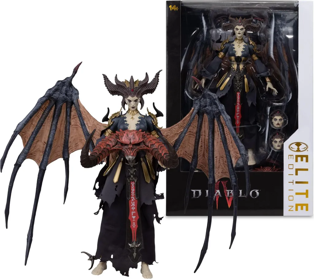 Décoration Gaming Lilith Diablo IV Figurine McFarlane 16756 Format 7" - 2