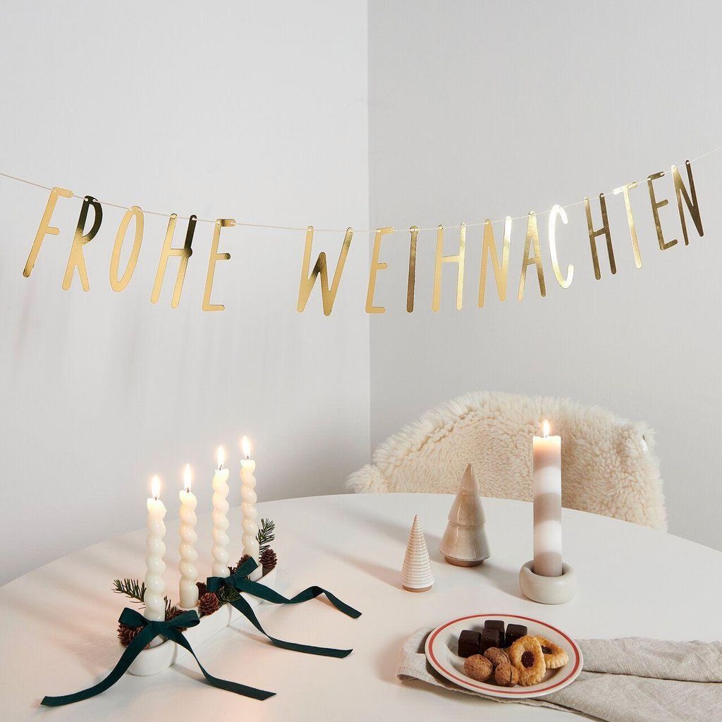 Girlande Frohe WeihnachtenMIX