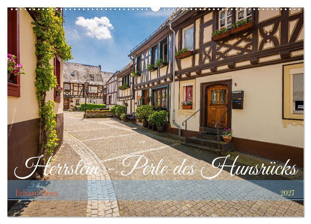Herrstein - Perle des Hunsrücks (Wandkalender 2027 DIN A2 quer), CALVENDO Monatskalender