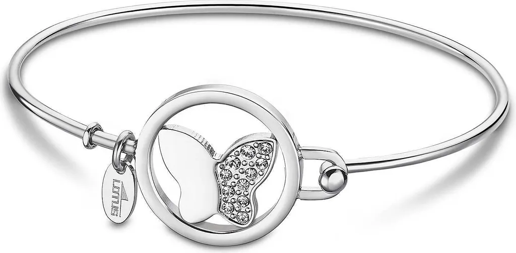 Bracciale Rigido Lotus LS2014-2/2 Acciaio Inossidabile Farfalla