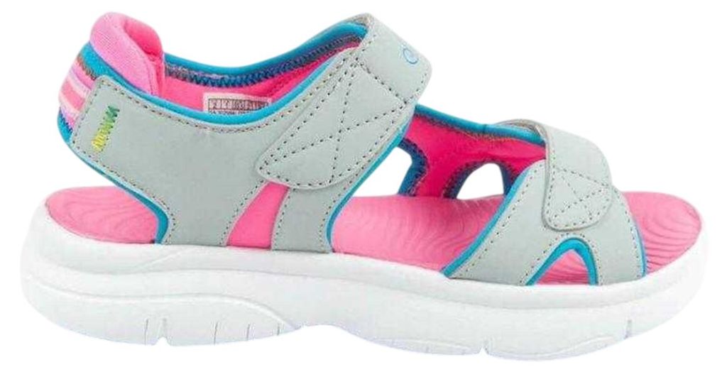 Skechers - "Flex Splash" Sandalen für Kinder PP11625 (33,5 EU) (Grau/Pink)