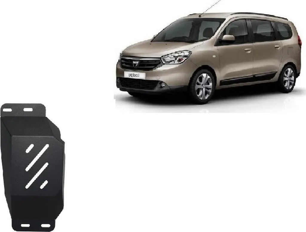 Protection anti-encastrement acier renforcé Dacia Lodgy AGR et Stop&Go
