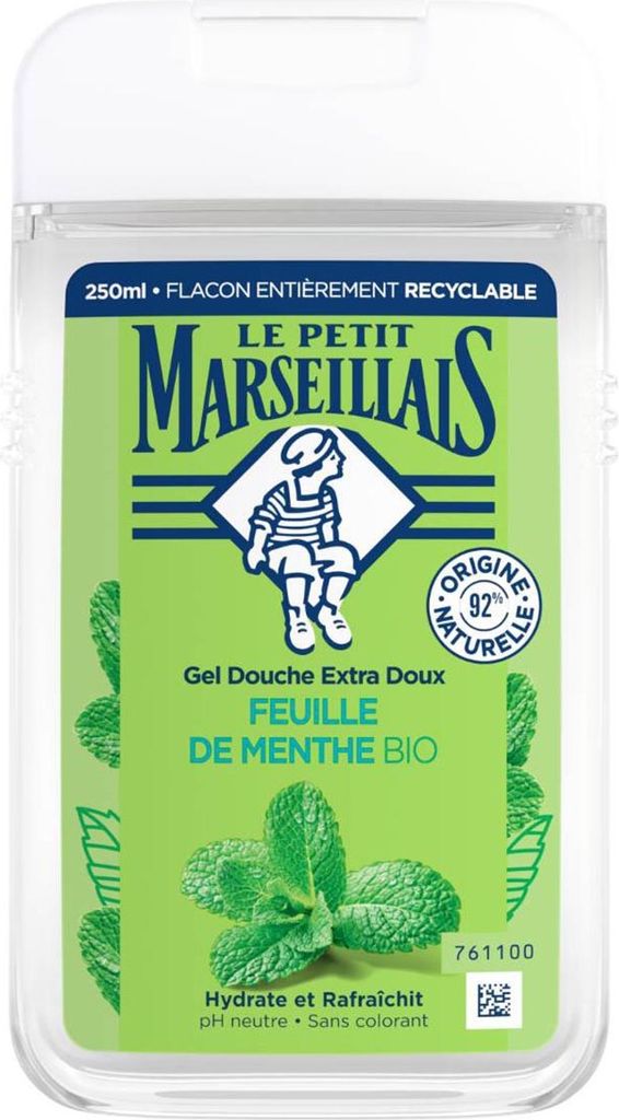 Le Petit Marseillais Duschgel mit Minze 250 ml aus Frankreich