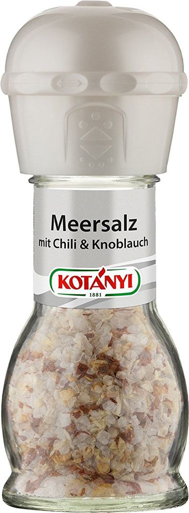 Kotanyi morská soľ s chilli a cesnakom nahrubo a najemno Obrázok produktu 