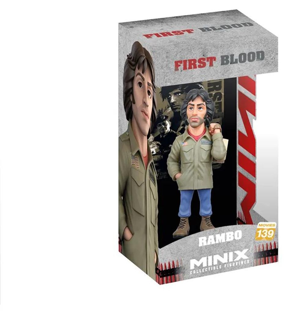MINIX Rambo: Primer Sangre. Rambo. Figura de colección. Imagen del producto 