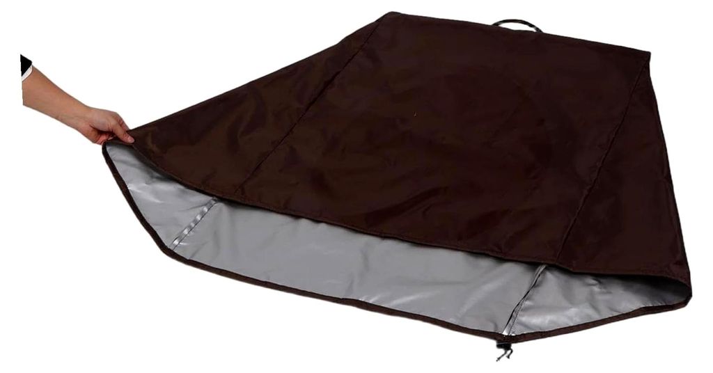 Gartenschlauchaufroller Schutzhülle aus Oxford-Gewebe, wind- und staubdicht, wandmontierbar, 66x63x88 cm, wetterfester Schutz für Schlauchtrommel...
