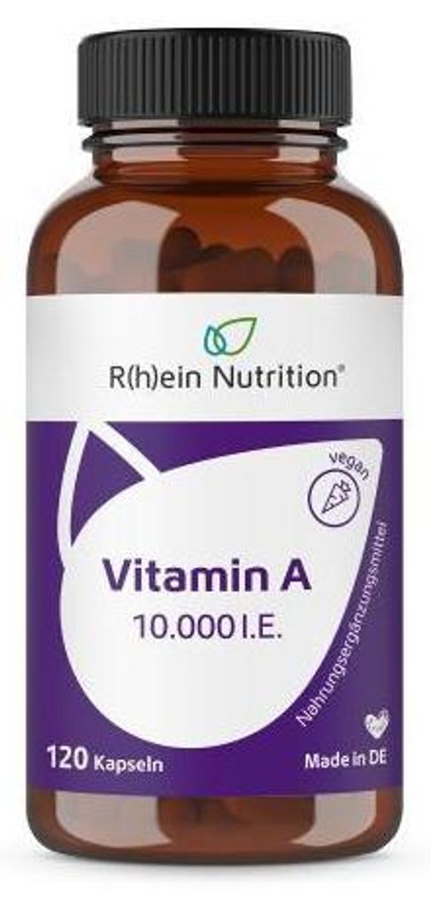 Vitamin A 10.000 I.E. Kapseln 120 St Produktbild 