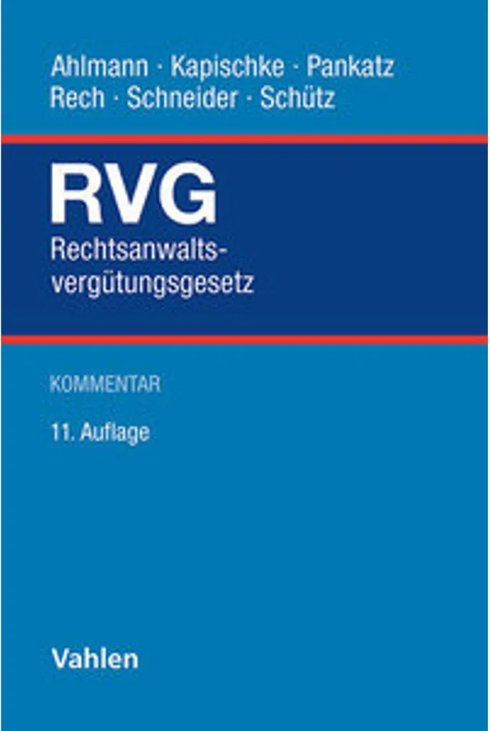 Rechtsanwaltsvergütungsgesetz RVG : Comprendre les honoraires d'avocat