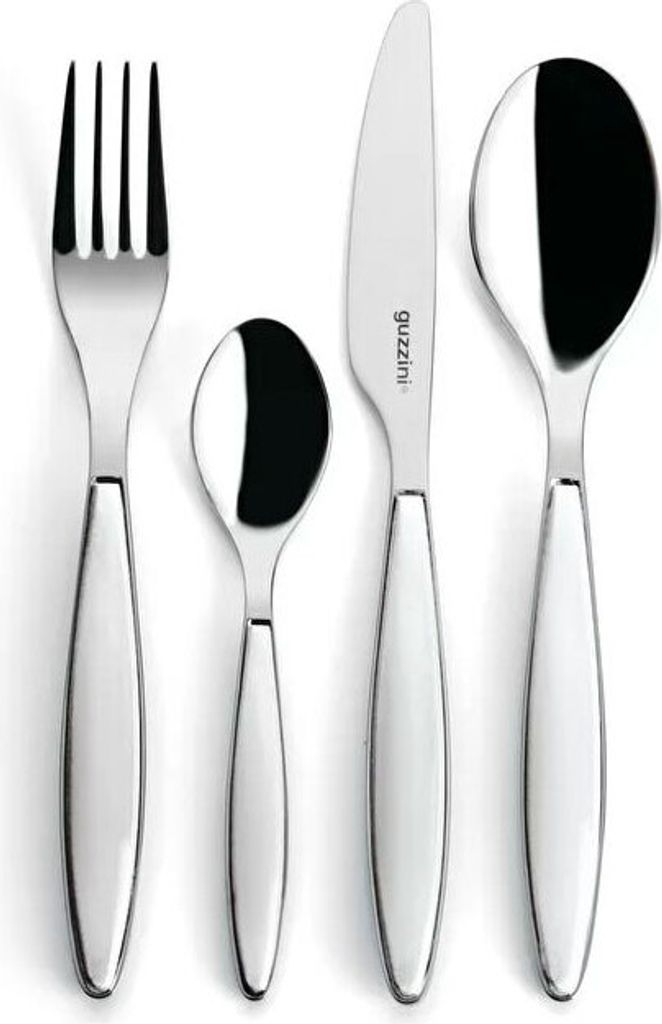 GUZZINI Feeling Besteck-Set 24 Teile Weiß