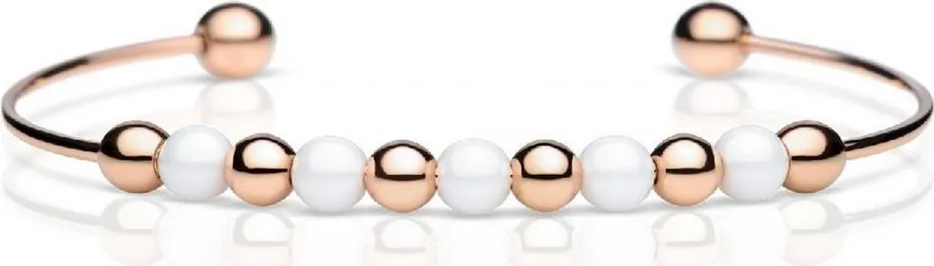 Bracelet Femme BERING Arctic Glow Or Rose Brillant Haute Résistance