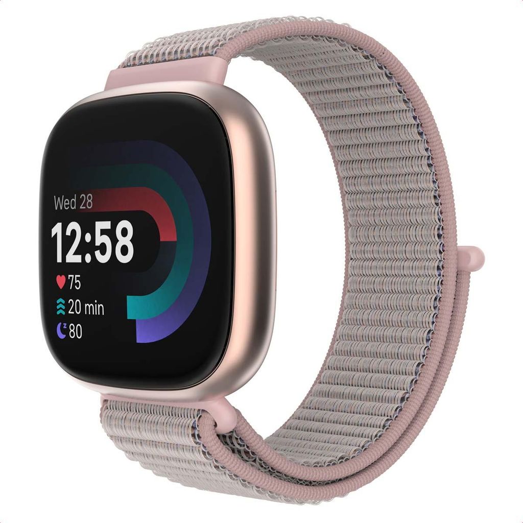 imoshion Nylon bandje voor de Fitbit Versa 4/ 3 / Sense (2) Productafbeelding 