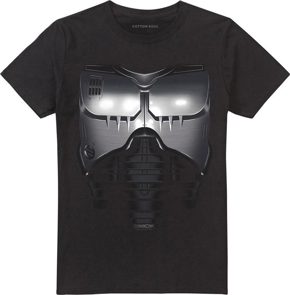 Robocop - "Robo Armor" T-Shirt für Herren/Damen Uni TV23527 (XXL) (Schwarz)