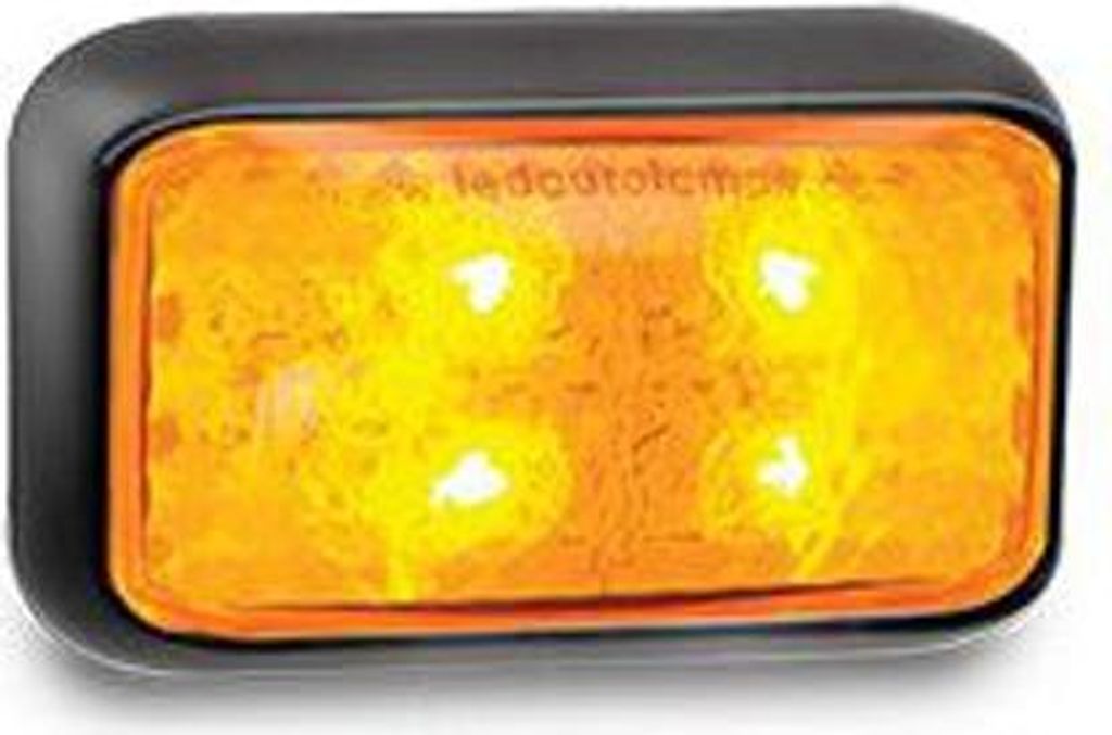 Begrenzungsleuchte - Ledson - 2.3" - 5.8cm - Amber - 12V-24V