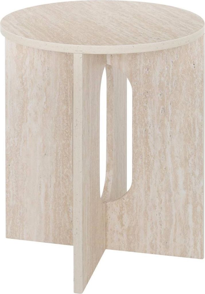 Beistelltisch anaya beige 40x40x50cm  - Atmosphera créateur Produktbild 