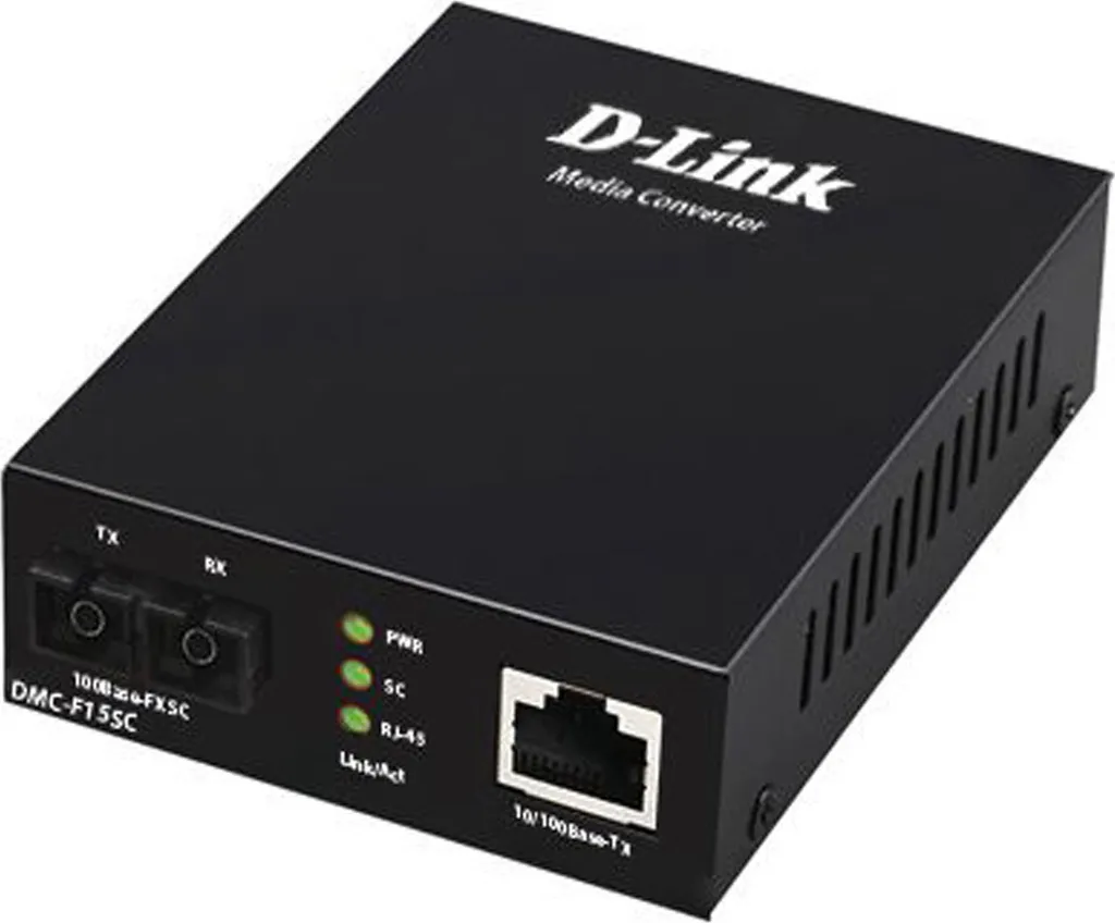 D-Link DMC-F15SC/E Convertisseur Fast Ethernet 10/100 vers 100 FX SC