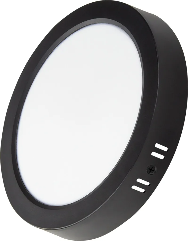 LUXULA Plafoniera LED, 18W, EEK: F, 1800lm, CCT, IP44, rotonda, nero