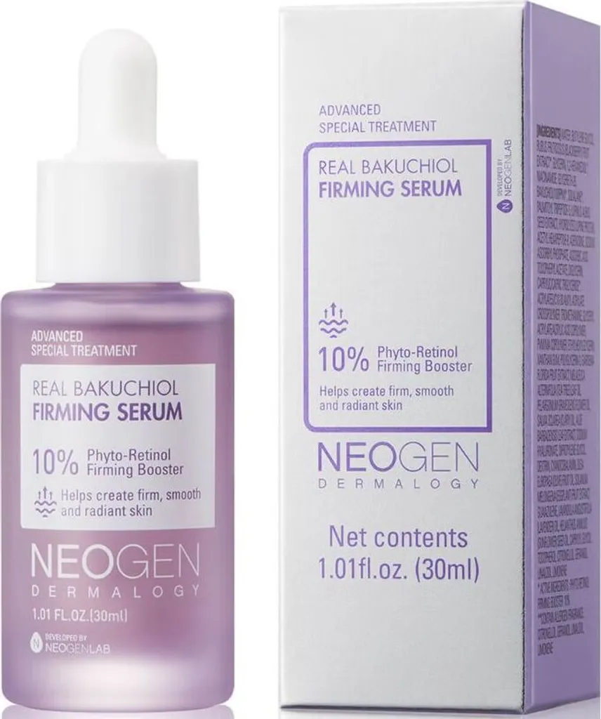 NEOGEN Real Bakuchiol Serum 30ml : Soin Visage Fermeté à l'Extrait Végétal