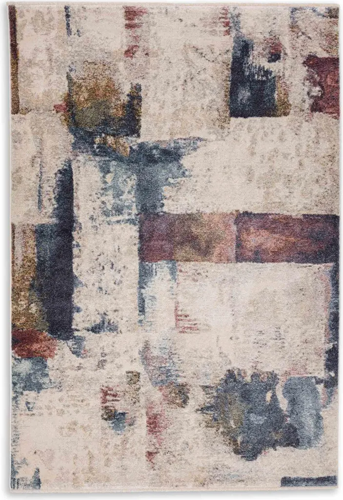 Tapis à Poils Ras Orvieto Astra Crème - Revêtement de Sol Chic 80x150cm